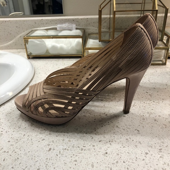 Prada Nude Sandal Heel - Picture 2 of 5